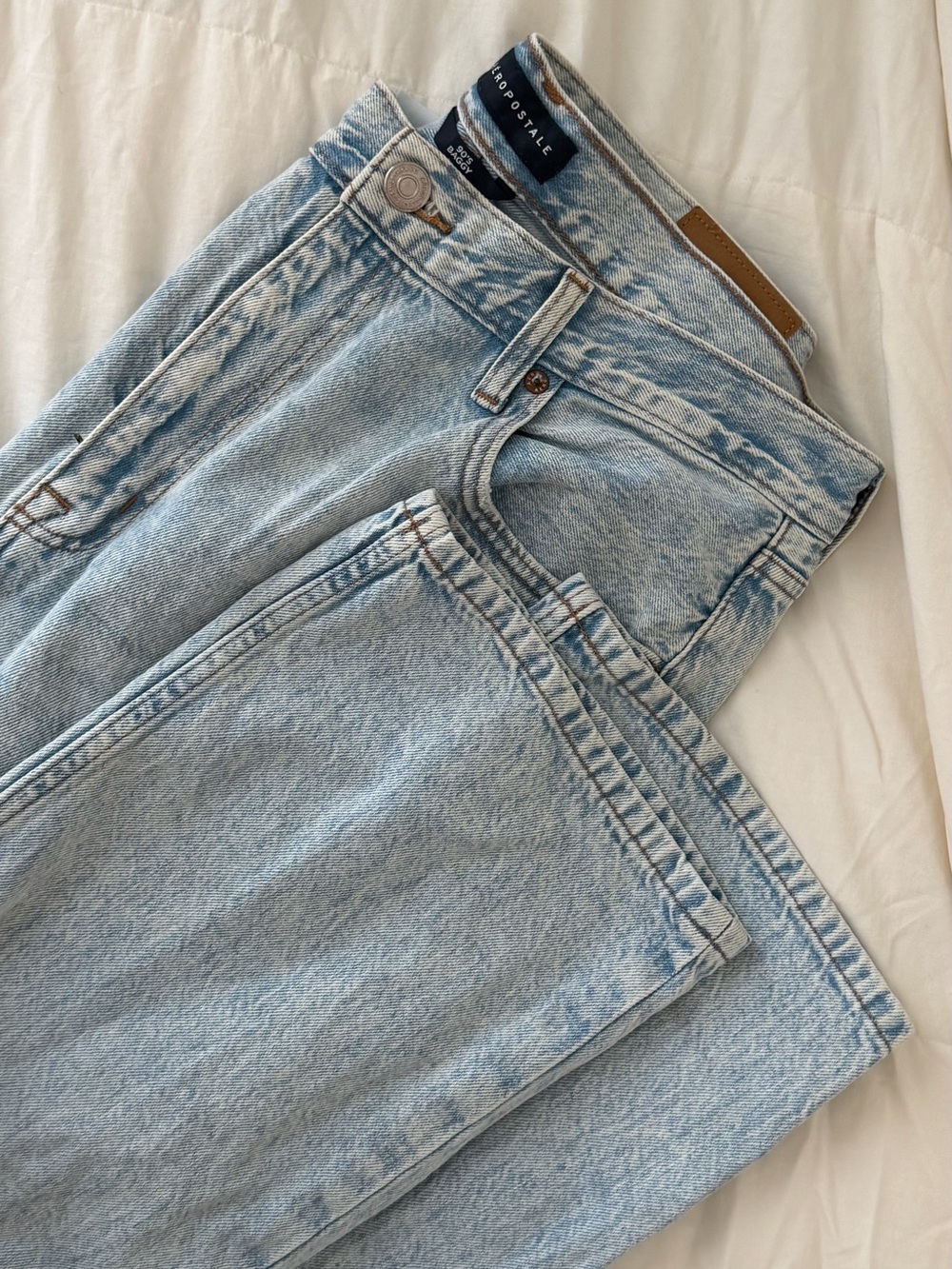 Aeropostale Light Blue 90s baggy Jeans